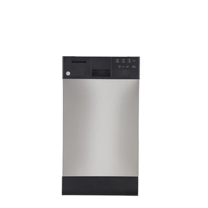 GE Lave-vaisselle 18" encastré cuve courte en acier inoxydable Acier inoxydable GSM1860VSS