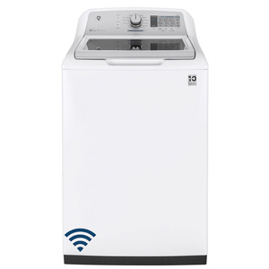 GE 5.8 Cu. Ft. Top Load Energy Star Electric Washer White GTW750CSLWS