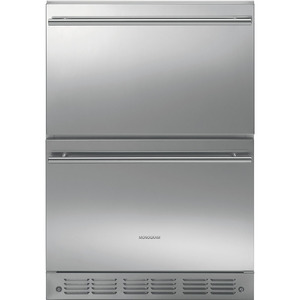 Monogram Double Drawer Undercounter Refrigerator Stainless Steel ZIDS240HSS