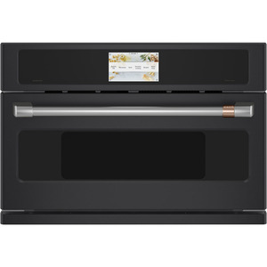 Café™ 30'' Smart Five in One Oven with 120V Advantium® Technology and 7" LCD Screen Matte Black - CSB913P3VD1 Café™ 30'' Smart Five in One Oven with 120V Advantium® Technology and 7" LCD Screen Matte Black - CSB913P3VD1