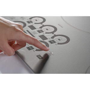 Monogram Table de cuisson à induction de 30 po argentée - ZHU30RSTSS