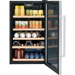 Centre de boissons GE de 4,1 pi3 en acier inoxydable GVS04BDWSS