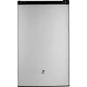 Réfrigérateur compact GE de 4,4 pi3 au fini CleanSteel GME04GLKLB