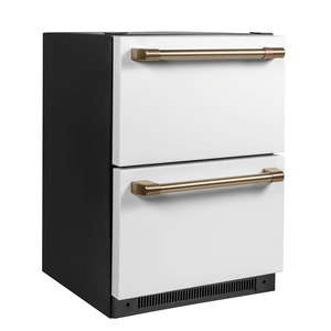 Café™ 5.7 Cu. Ft. Built-In Dual-Drawer Refrigerator Matte White - CDE06RP4NW2