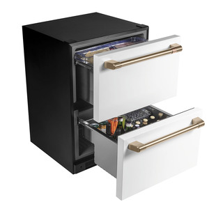 Café™ 5.7 Cu. Ft. Built-In Dual-Drawer Refrigerator Matte White - CDE06RP4NW2