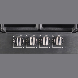 Moffat Table de cuisson à gaz de 24 po Acier inoxydable MCGP2024SJSS