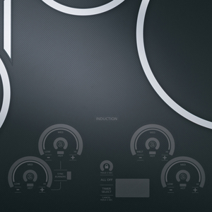 Monogram Table de cuisson électrique avec élément à induction de 30 po Noir ZHU30RDJBB