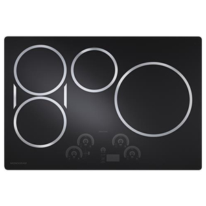 Monogram Table de cuisson électrique avec élément à induction de 30 po Noir ZHU30RDJBB