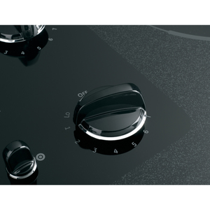 GE Table de cuisson électrique à dessus lisse de 30 po Noir - JCP336DD1BB