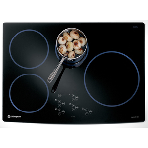 Monogram 30" Induction Cooktop Black ZHU30RBMBB
