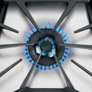 GE Café Table de cuisson à gaz de 36 po Acier inoxydable CGP650SETSS