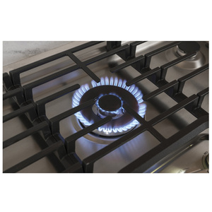 Table de cuisson continue à gaz profondément encastrée GE Café de 36 po, acier inoxydable - CGP9536SLSS