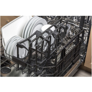 Table de cuisson continue à gaz profondément encastrée GE de 36 po, acier inoxydable - JGP5036SLSS