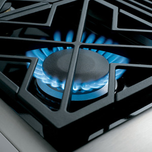 Monogram Table de cuisson à gaz de 36 po Acier Inoxydable ZGU364NDPSS