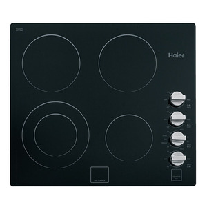 Haier 24" Electric Smoothtop Cooktop with Radiant Elements Black HCC2220BEB