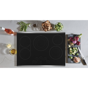 Table de cuisson électrique CaféMC de 30 po, acier inoxydable - CEP90302NSS