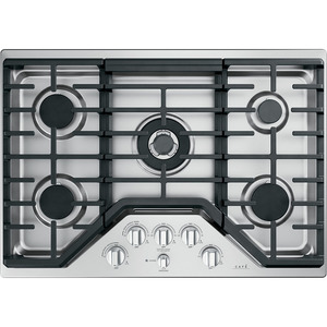 Café™ 30" Built-In Gas Cooktop, Stainless Steel - CGP95302MS1