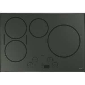 Table de cuisson à induction encastrée CaféMC de 30 po avec touches tactiles, acier inoxydable - CHP95302MSS