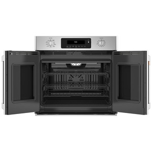 Café™ 30'' Built-In French-Door Single Convection Wall Oven Stainless Steel - CTS90FP2MS1