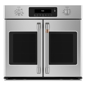 Café™ 30'' Built-In French-Door Single Convection Wall Oven Stainless Steel - CTS90FP2MS1