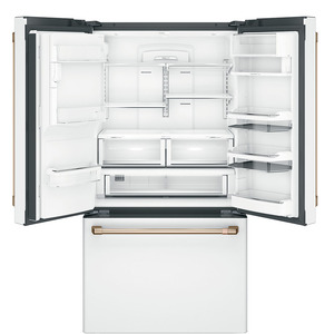 Réfrigérateur à profondeur de comptoir CaféMC de 22,2 pi³ avec porte à deux battants, blanc mat - CYE22TP4MW2