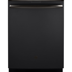 Lave-vaisselle encastré GE Profile de 24 po avec commandes dissimulées, ardoise noire - PDT855SFLDS