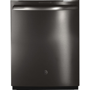 GE Profile 24" Built-In Tall Tub Dishwasher with Hidden Controls Black Stainless Steel - PDT845SBLTS