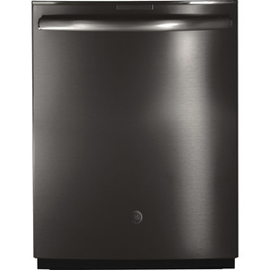 Lave-vaisselle encastré à cuve profonde GE Profile de 24 po, acier inoxydable noir - PDT845SBLTS Lave-vaisselle encastré à cuve profonde GE Profile de 24 po, acier inoxydable noir - PDT845SBLTS
