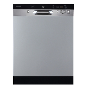 GE 24" Built-In Front Control Dishwasher with Stainless Steel Tall Tub Stainless Steel - GBF410SSPSS