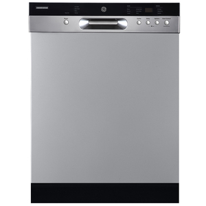 GE 24" Built-In Front Control Dishwasher with Stainless Steel Tall Tub Stainless Steel - GBF532SSPSS