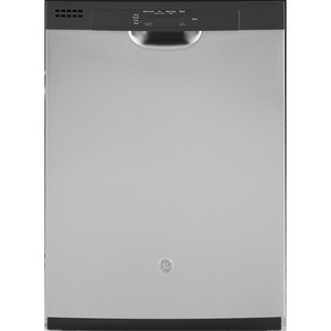 Lave-vaisselle encastré à cuve profonde GE de 24 po avec commandes à l'avant, acier inoxydable - GDF510PSMSS Lave-vaisselle encastré à cuve profonde GE de 24 po avec commandes à l'avant, acier inoxydable - GDF510PSMSS