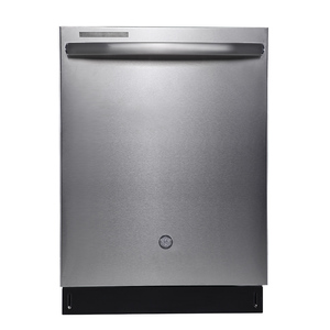 GE Profile 24" Built-In Stainless Steel Tall Tub Dishwasher Stainless Steel - PBT860SSMSS