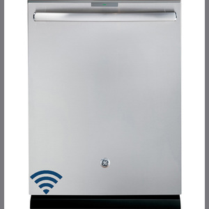 Lave-vaisselle encastré GE Profile de 24 po avec commandes dissimulées, acier inoxydable, PDT855SSJSS