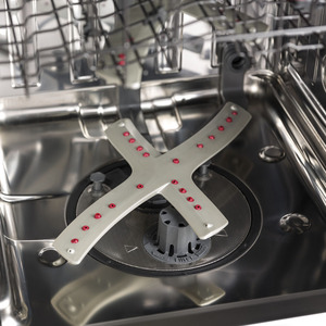 Lave-vaisselle encastré GE Profile de 24 po avec commandes dissimulées, acier inoxydable, PDT855SSJSS