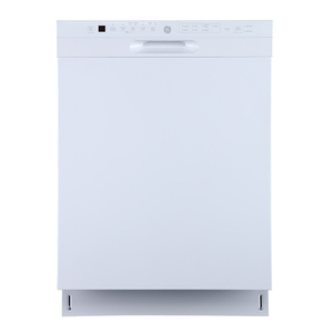 GE 24" Built-In Front Control Dishwasher with Stainless Steel Tall Tub White - GBF655SGPWW