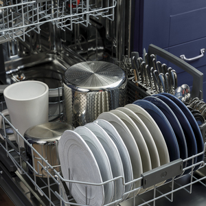 GE Stainless Steel Interior Dishwasher with Hidden Controls White - GDT665SGNWW