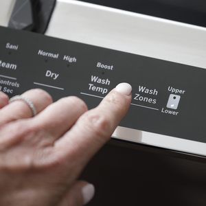 GE Stainless Steel Interior Dishwasher with Hidden Controls White - GDT665SGNWW