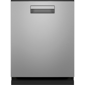 Lave-vaisselle à intérieur en acier inoxydable Haier avec commandes sur le dessus; acier inoxydable - QDP555SYNFS