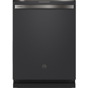 GE Profile™ Stainless Steel Interior Dishwasher with Hidden Controls Black Slate - PDT715SFNDS