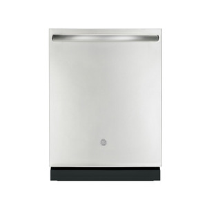 GE 24" Built-In Top Control Dishwasher with Stainless Steel Tall Tub Stainless Steel - GBT632SSMSS