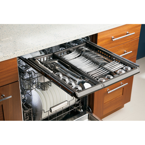 Monogram Lavevaisselle encastré cuve longue en acier inoxydable - ZDT870SSF5SS