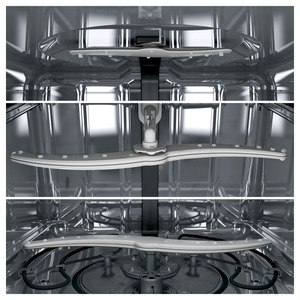 GE Lavevaisselle encastré cuve longue en acier inoxydable Acier inoxydable - GDF570SSF6SS