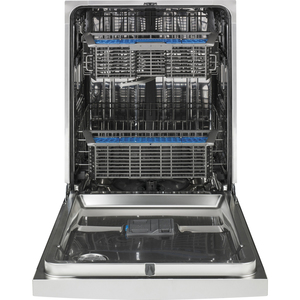 GE Lave-vaisselle encastré cuve longue en acier inoxydable Acier inoxydable GDF570SSFSS