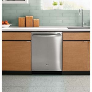 GE Lave-vaisselle encastré cuve longue en acier inoxydable avec commandes PDT660SSFSS