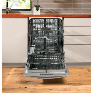 GE Profile Lave-vaisselle encastré cuve longue en acier inoxydable avec comma PDT750SSFSS