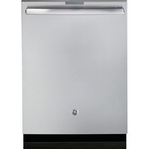 GE Profile Lave-vaisselle encastré cuve longue en acier inoxydable avec comma PDT750SSFSS