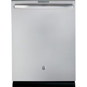 GE Profile Lave-vaisselle encastré cuve longue en acier inoxydable avec comma PDT760SSFSS