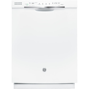 GE Lave-vaisselle encastré cuve longue en acier inoxydable Blanc GDF570SGFWW
