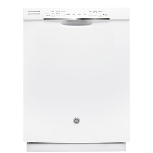 GE Built-In Tall Tub Dishwasher with Front Controls White GDF570SGJWW