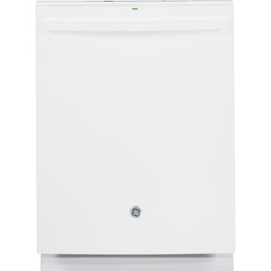 GE Built-In Stainless Steel Tall Tub Dishwasher with Hidden Controls White GDT580SGFWW
